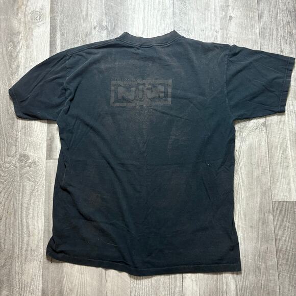 Vintage NIN Nine Inch Nails The Fragile Black Men’s Tshirt size XL - Picture 4 of 5